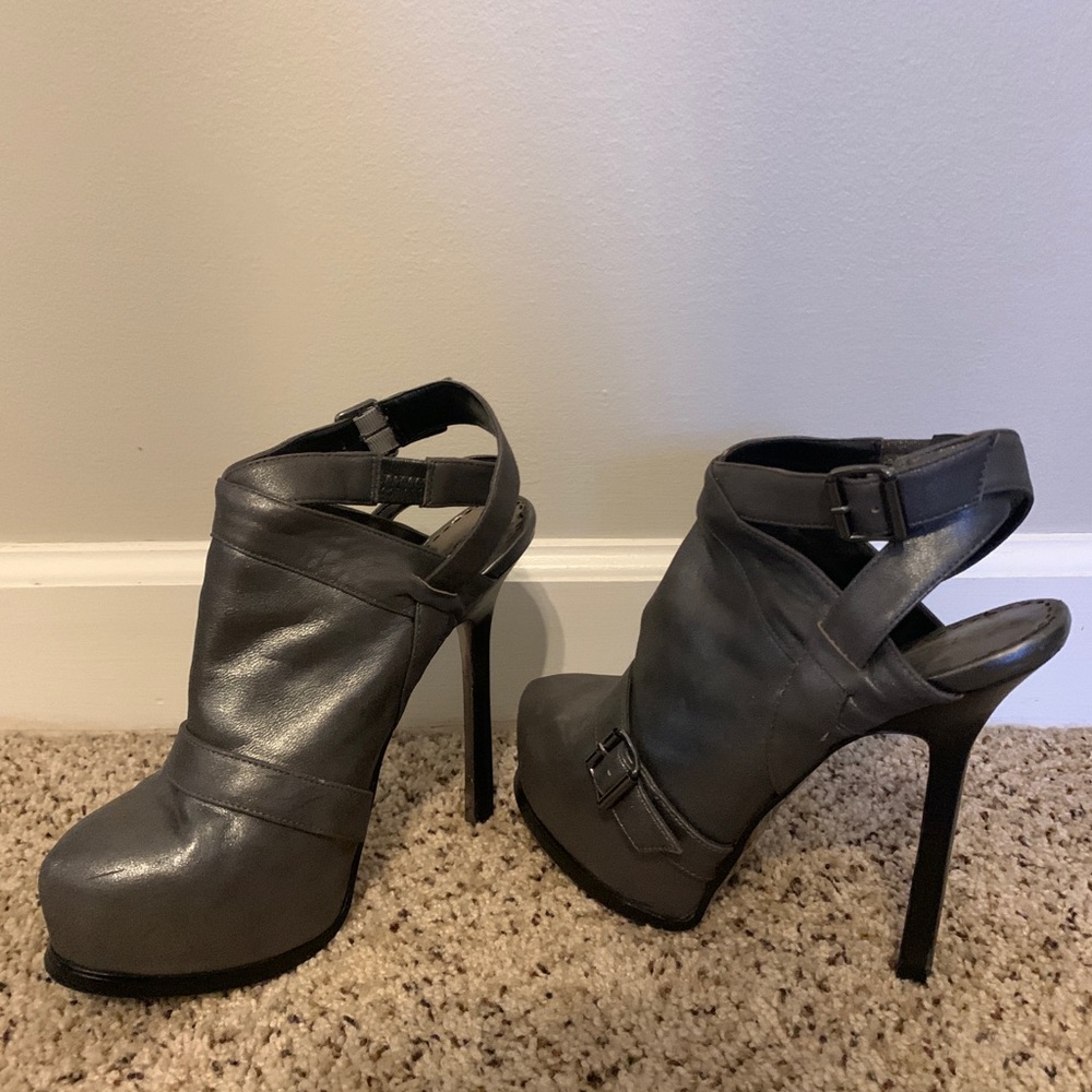 BEBE stiletto booties